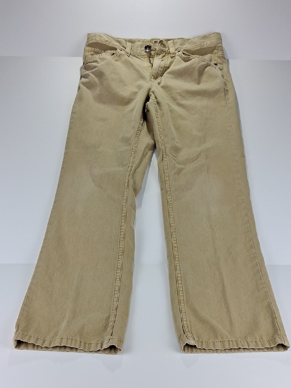 Boys Urban Pipeline Khaki Pants Size 10 Tan Casual Cotton Adjustable Waist
